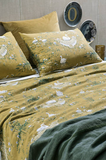 Bianca Lorenne - Cigna Duvet Cover Set - Olive